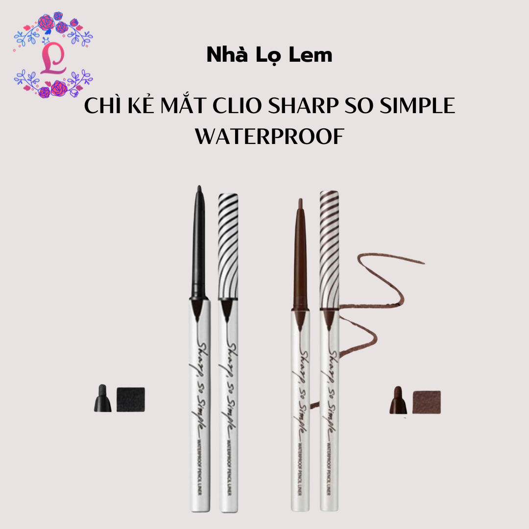 CHÌ KẺ MẮT CLIO SHARP SO SIMPLE WATERPROOF