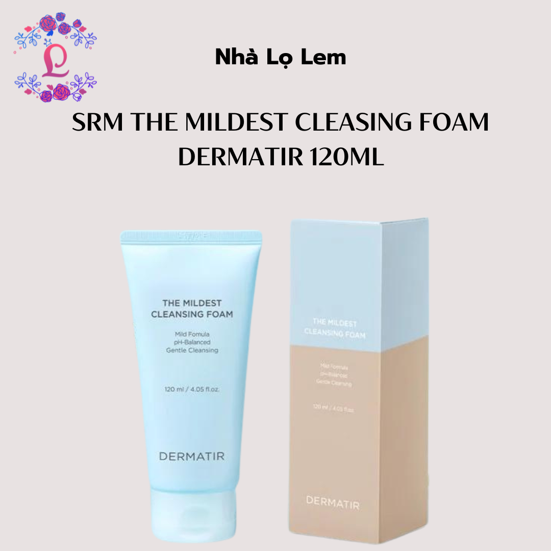 Srm The Mildest cleasing foam dermatir 120ml