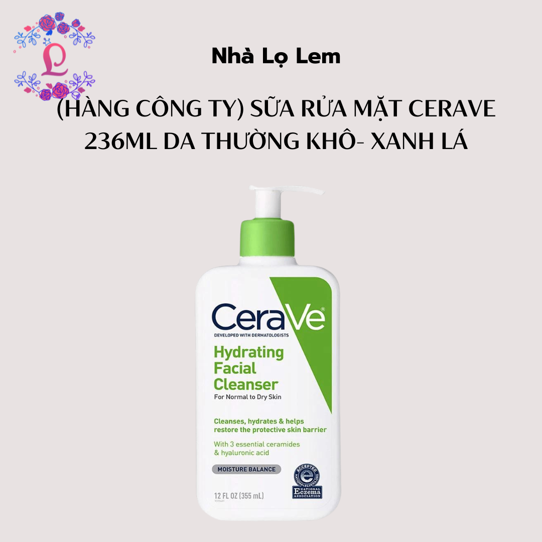 SỮA RỬA MẶT CERAVE (HÀNG NHẬP KHẨU)