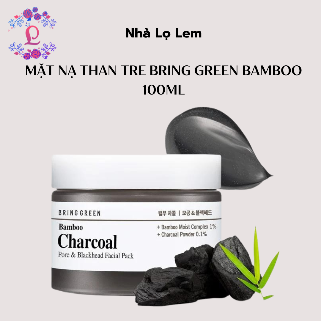 Mặt Nạ Than Tre Bring Green Bamboo 100ml