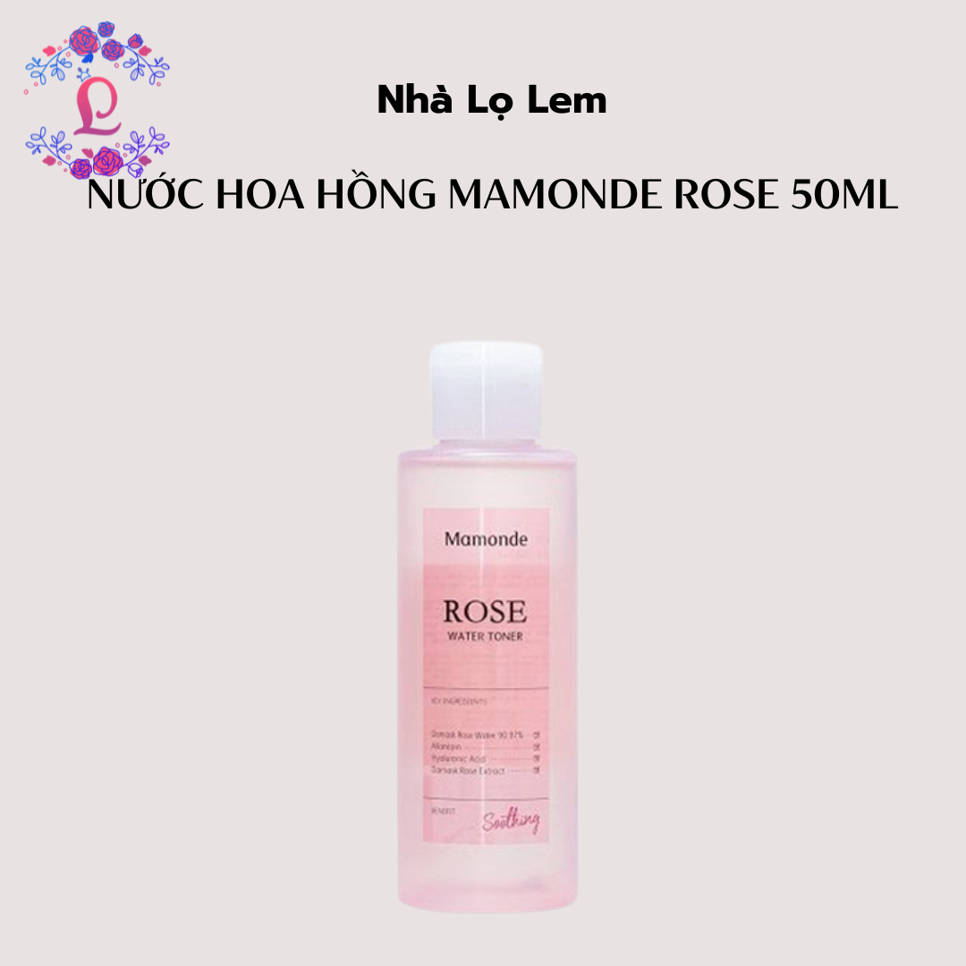 Nước hoa hồng Mamonde ROSE 50ML