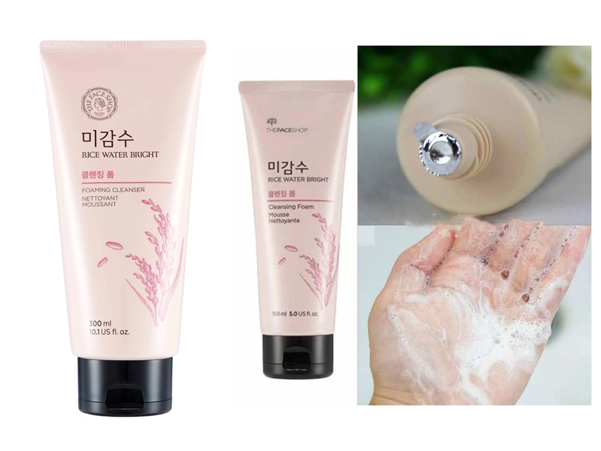 Sữa rửa mặt gạo 150ml hồng the face shop Hàn