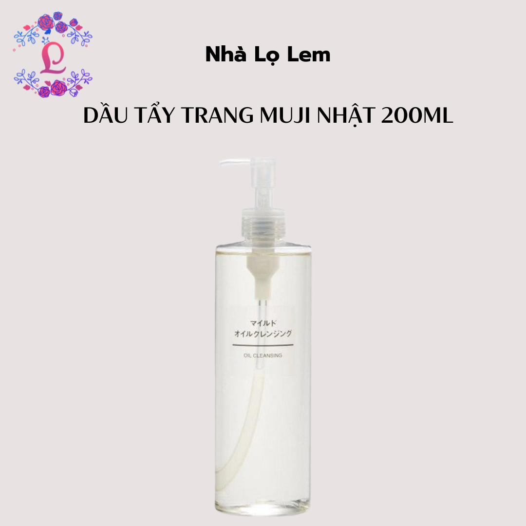 dầu tẩy trang muji Nhật 200ml