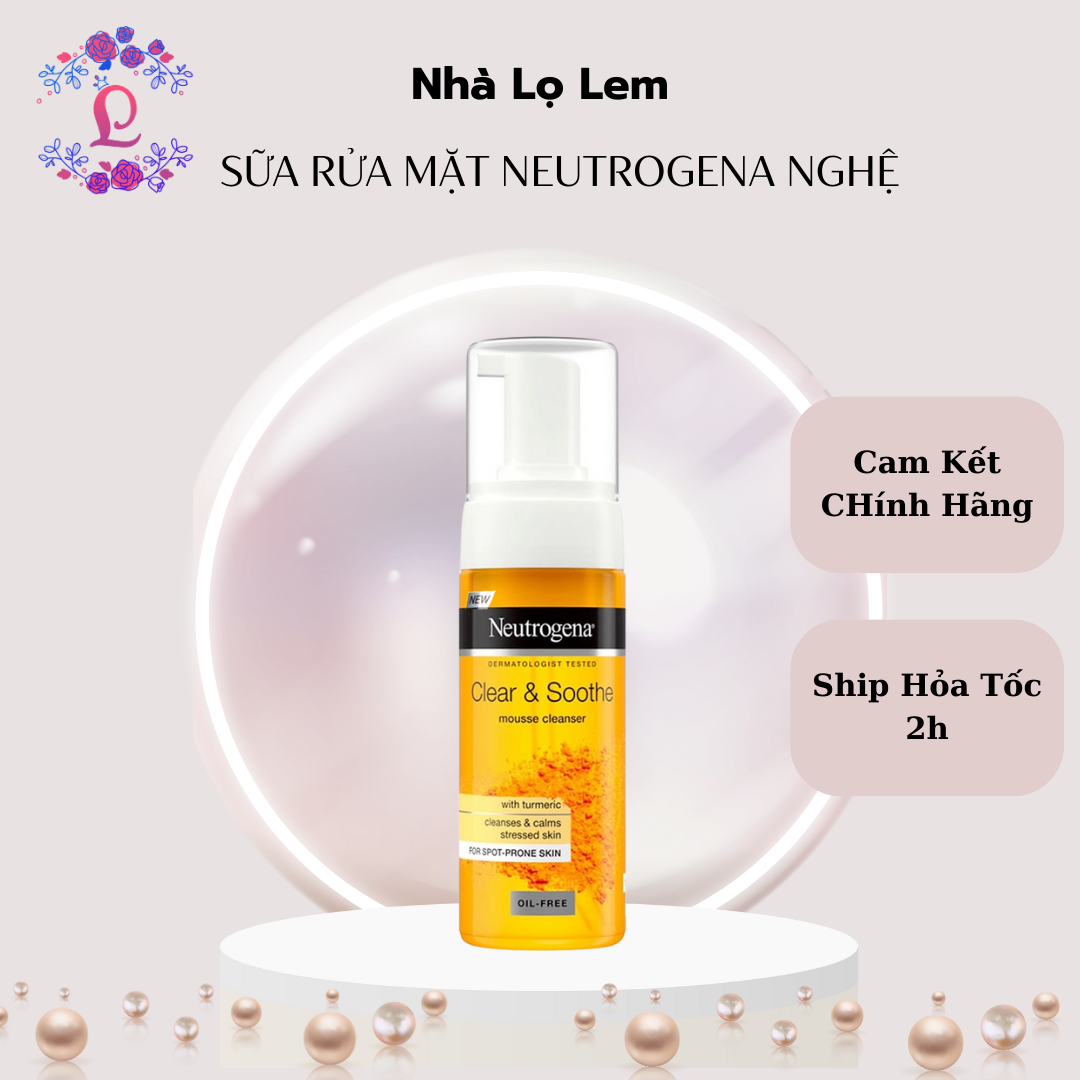 SỮA RỬA MẶT NEUTROGENA NGHỆ