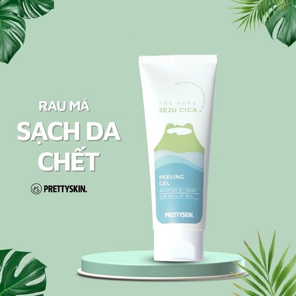 Tẩy da chết PRETTYSKIN - The Pure Jeju Cica