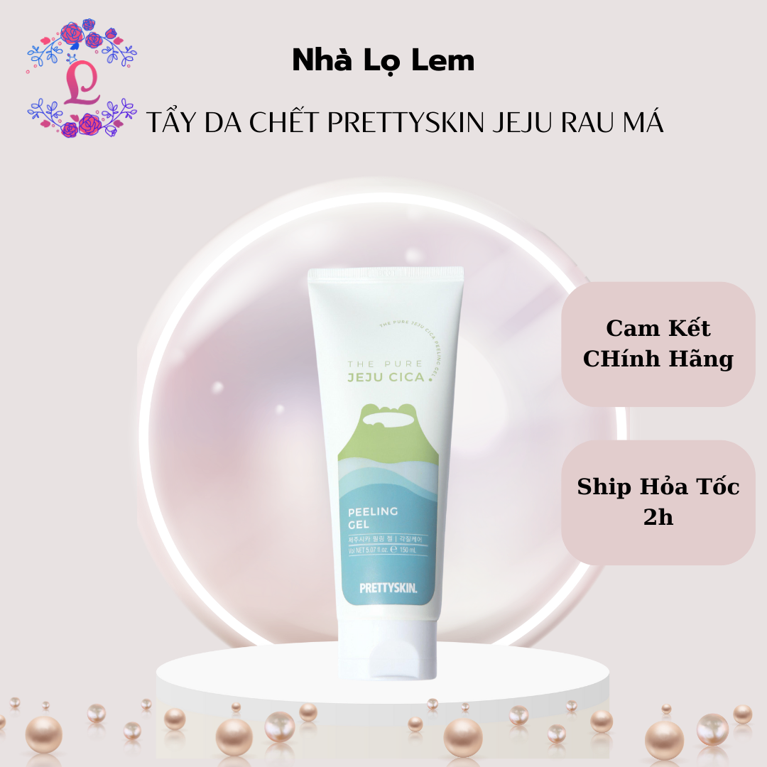 Tẩy da chết PRETTYSKIN - The Pure Jeju Cica