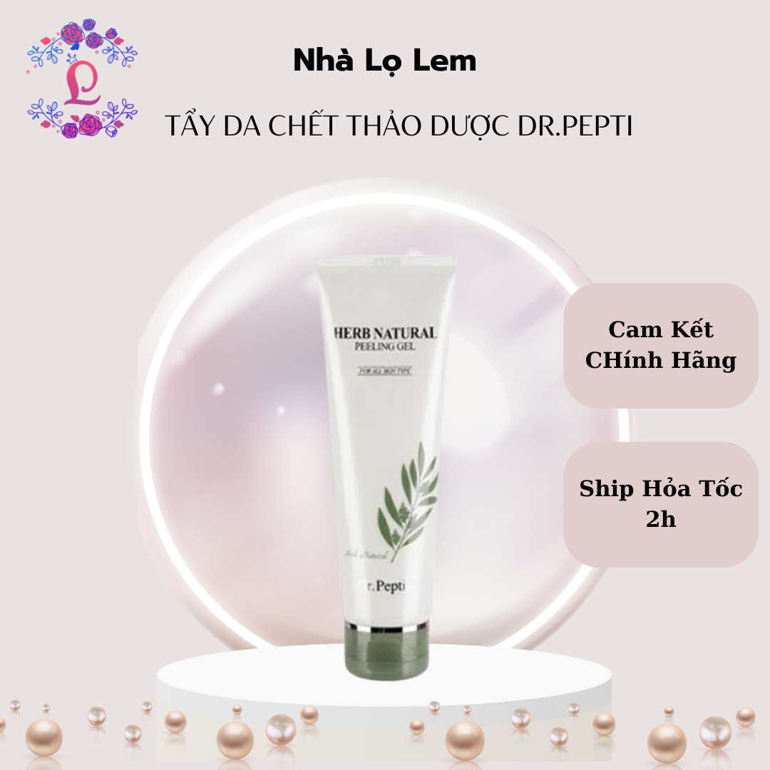 Tẩy da chết thảo dược Dr.Pepti