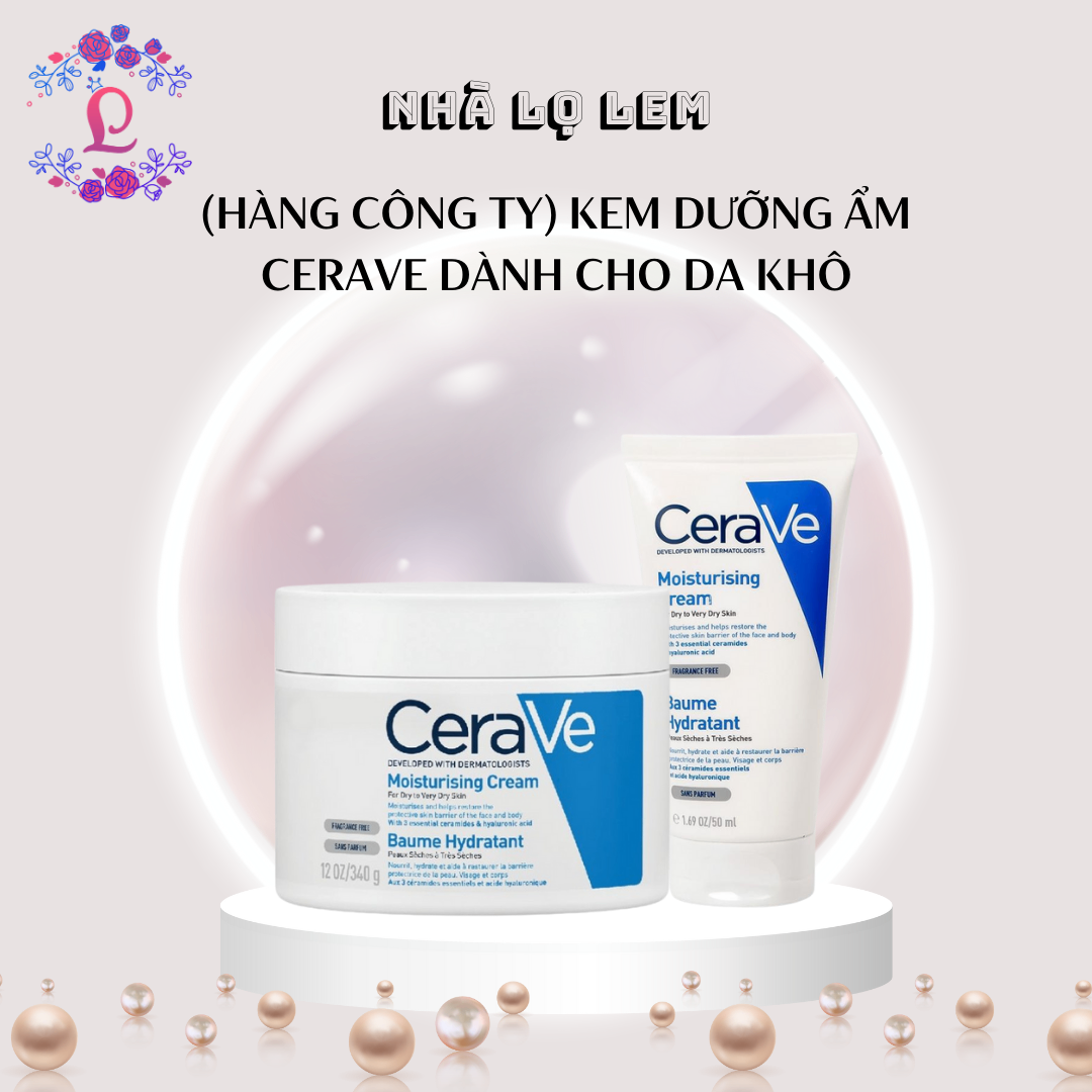 KEM DƯỠNG ẨM CERAVE DÀNH CHO DA KHÔ (HÀNG NHẬP KHẨU)