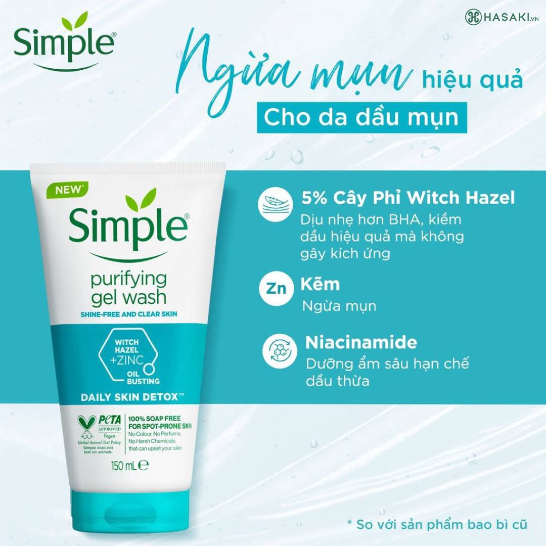 SỮA RỬA MẶT SIMPLE