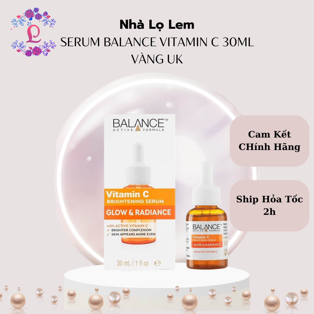 Serum balance vitamin c 30ml vàng UK