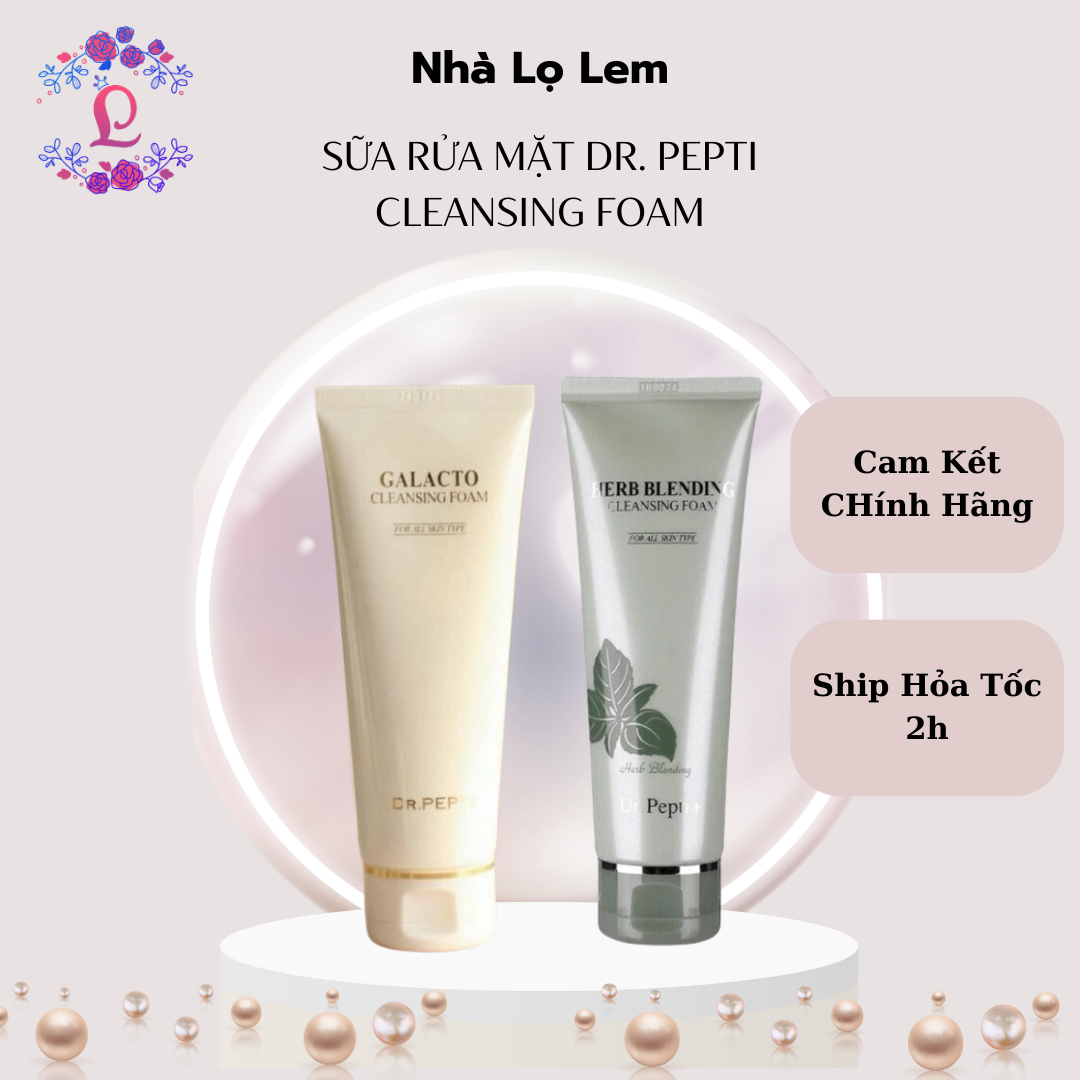 SỮA RỬA MẶT DR. PEPTI CLEANSING FOAM