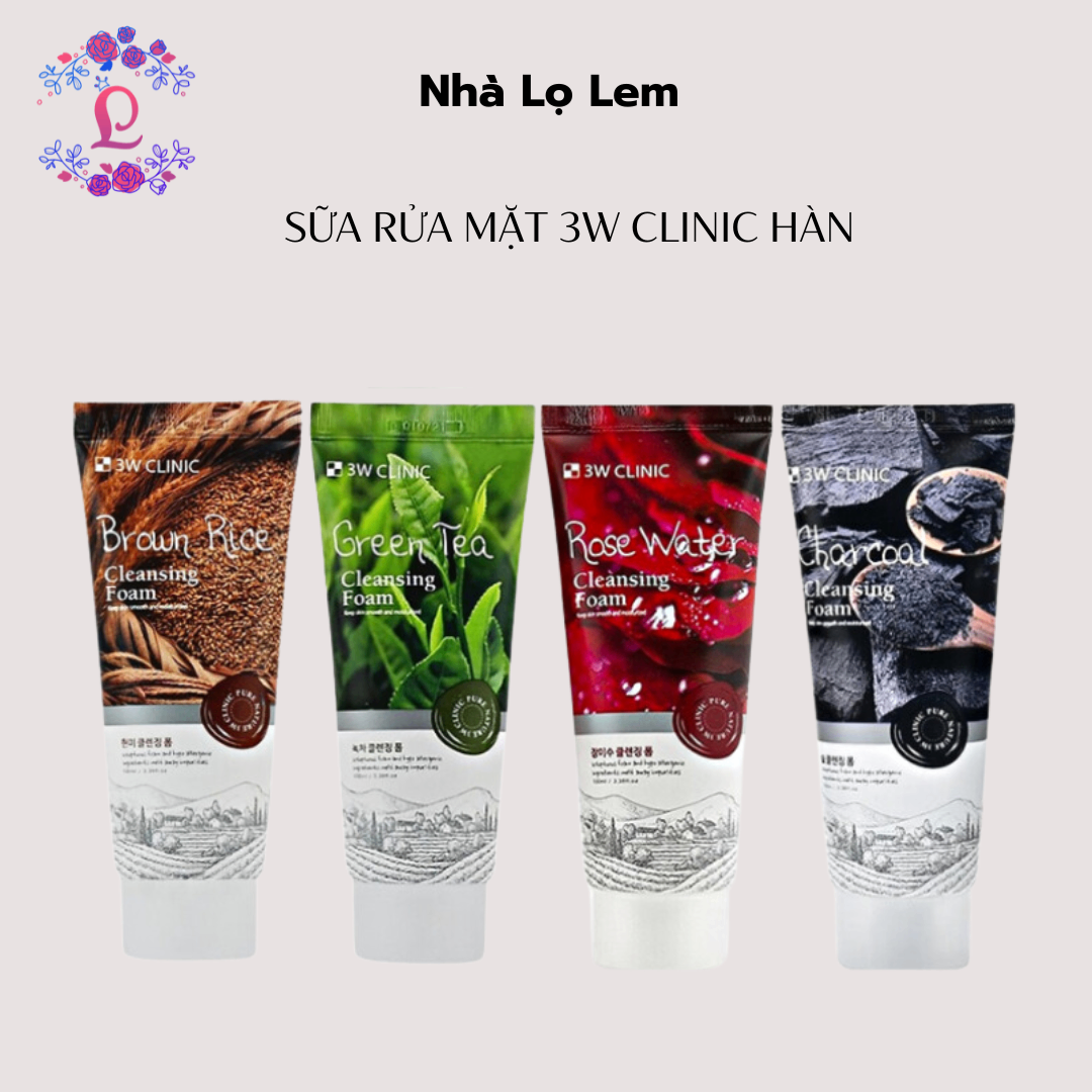 SỮA RỬA MẶT 3W CLINIC HÀN