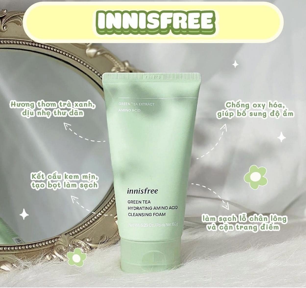 SỮA RỬA MẶT INNISFREE