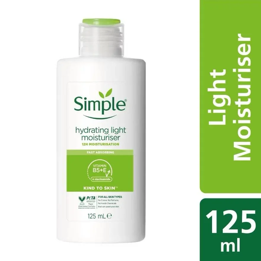 SỮA DƯỠNG SIMPLE HYDRATING LIGHT MOISTURISER 125ML