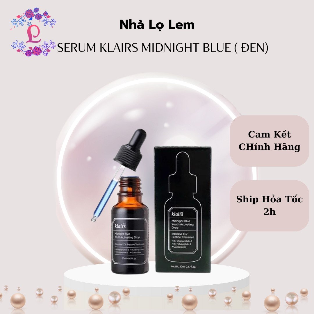 Serum Klairs midnight blue ( Đen)