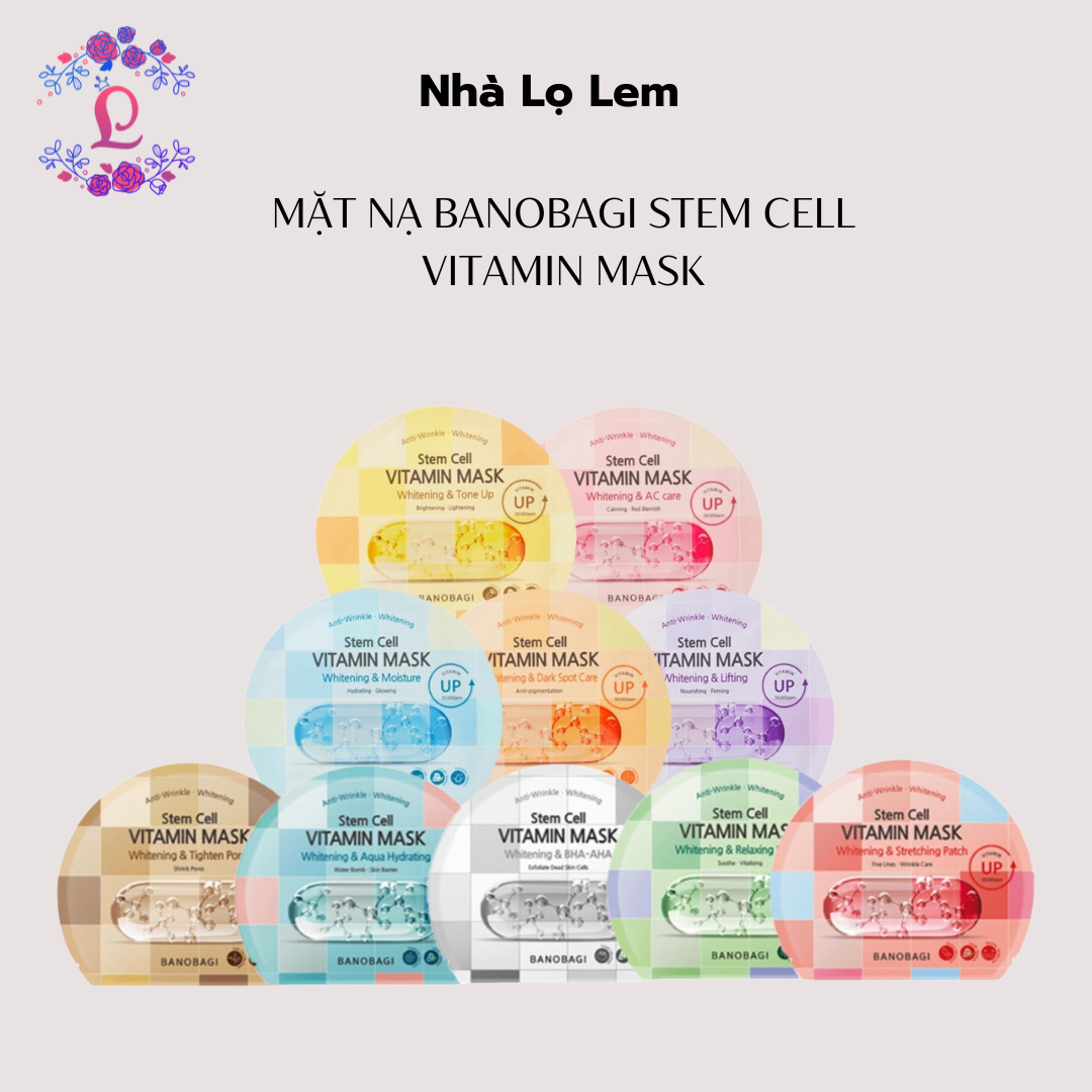 MẶT NẠ BANOBAGI STEM CELL VITAMIN MASK