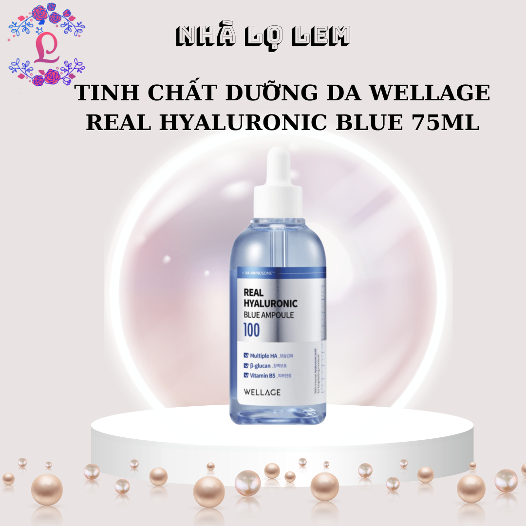 Serum WELLAGE 75ml - Hyaluronic (xanh dương)