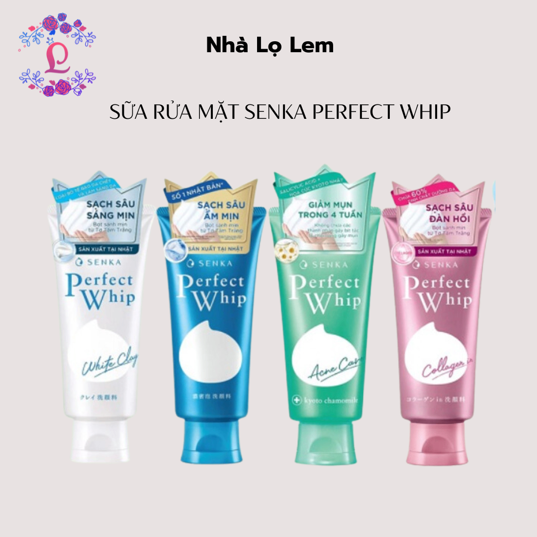 Sữa rửa mặt Senka Perfect Whip