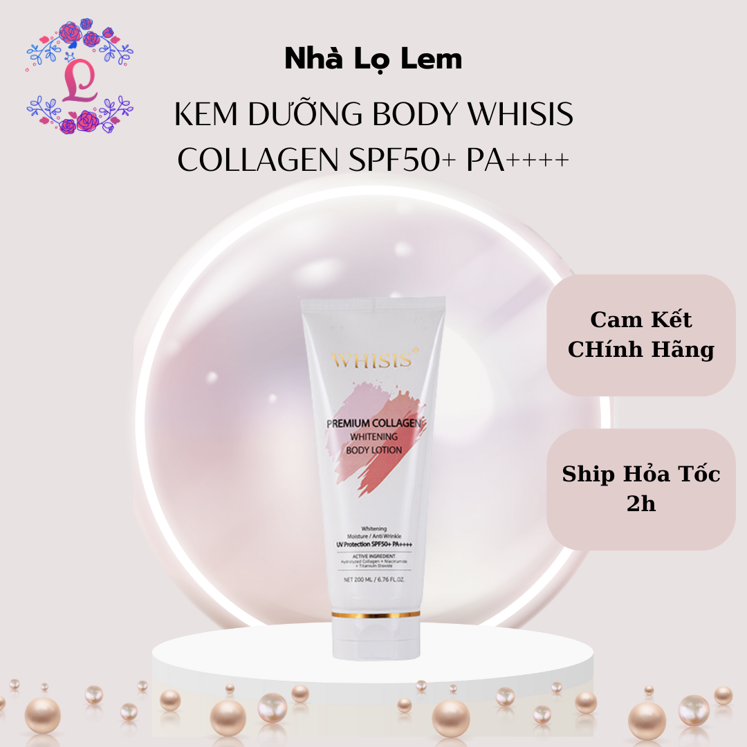 Kem Dưỡng Body Whisis Collagen Spf50+ Pa++++