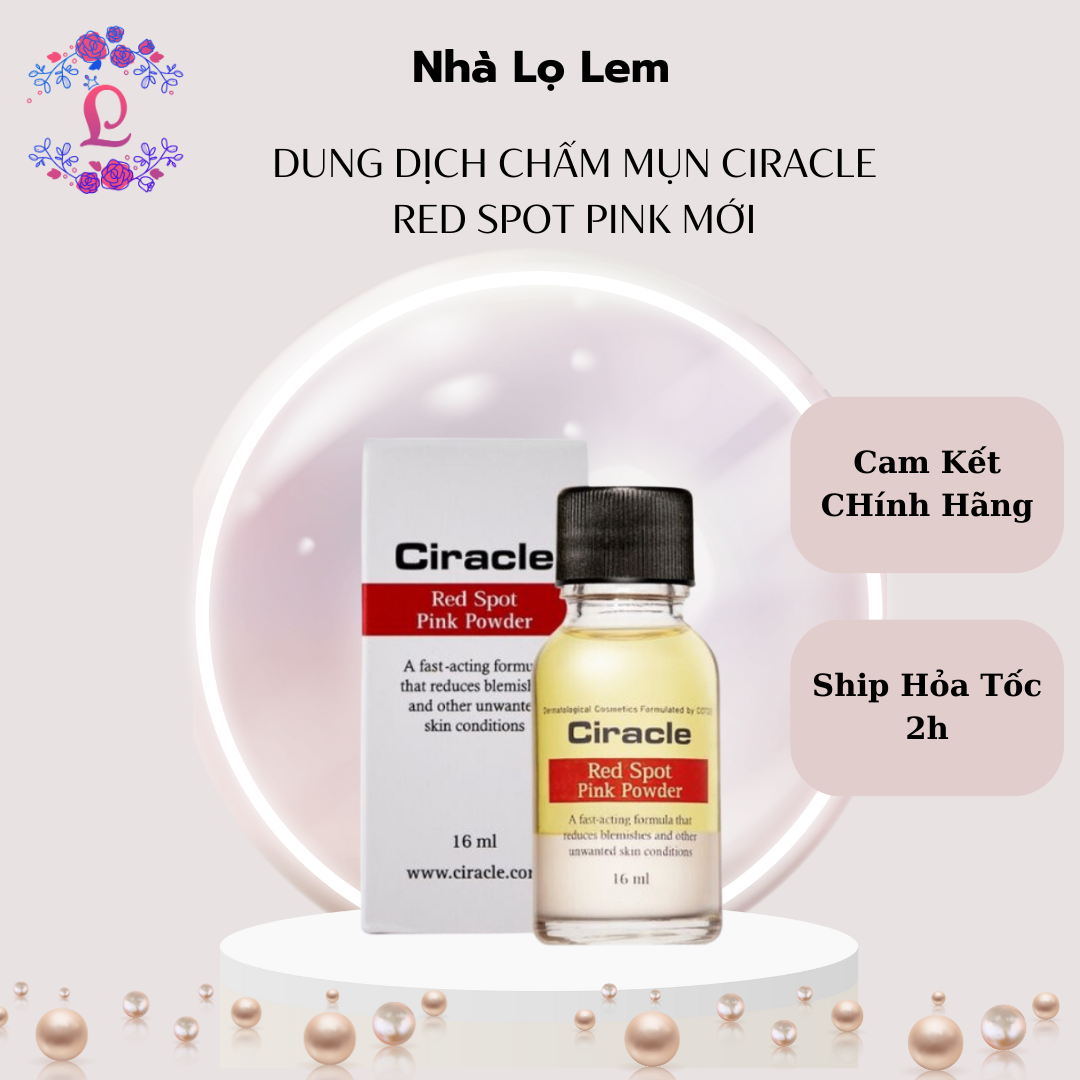 Dung dịch chấm mụn Ciracle Red Spot Pink mới