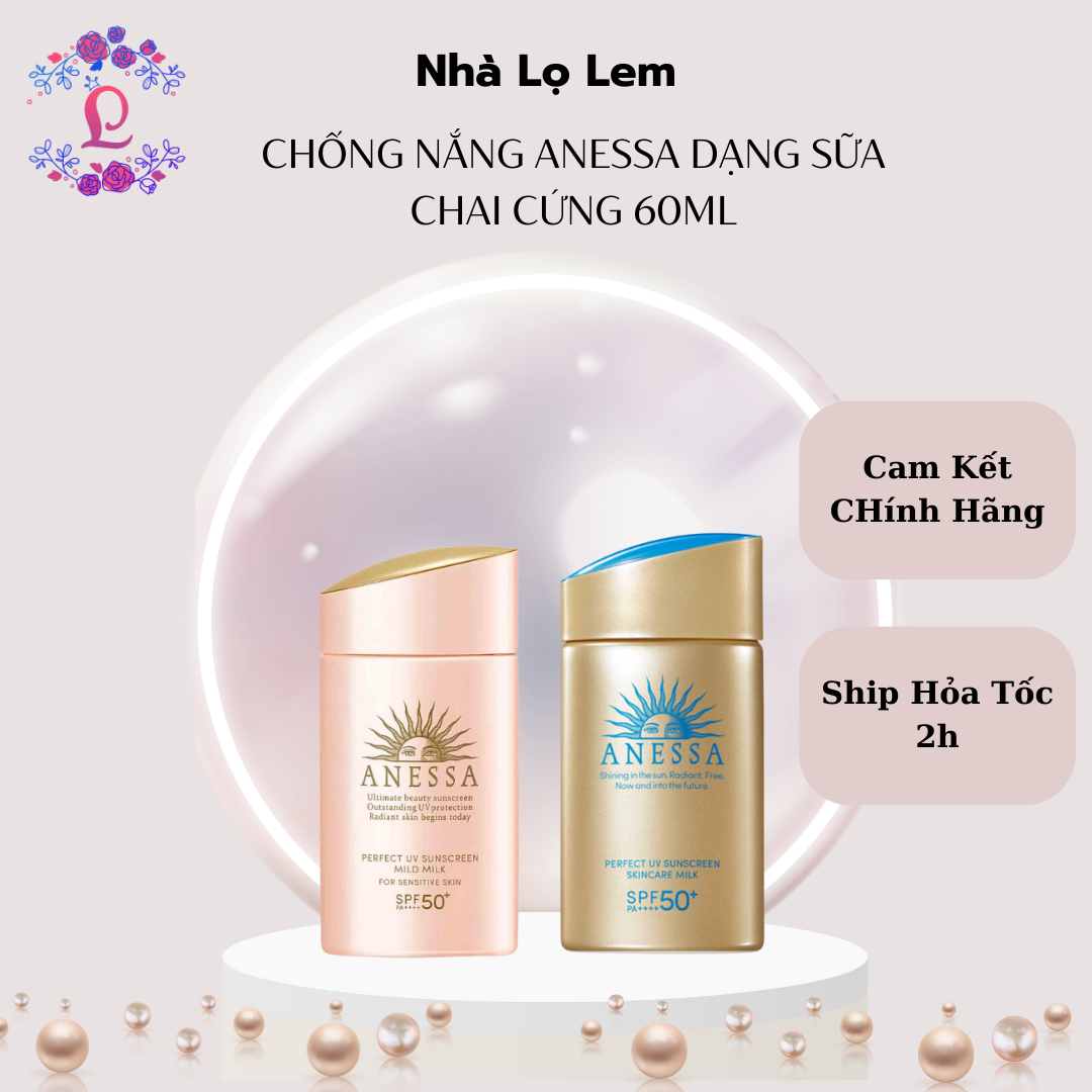 KEM CHỐNG NẮNG ANESSA DẠNG SỮA CHAI CỨNG 60ML