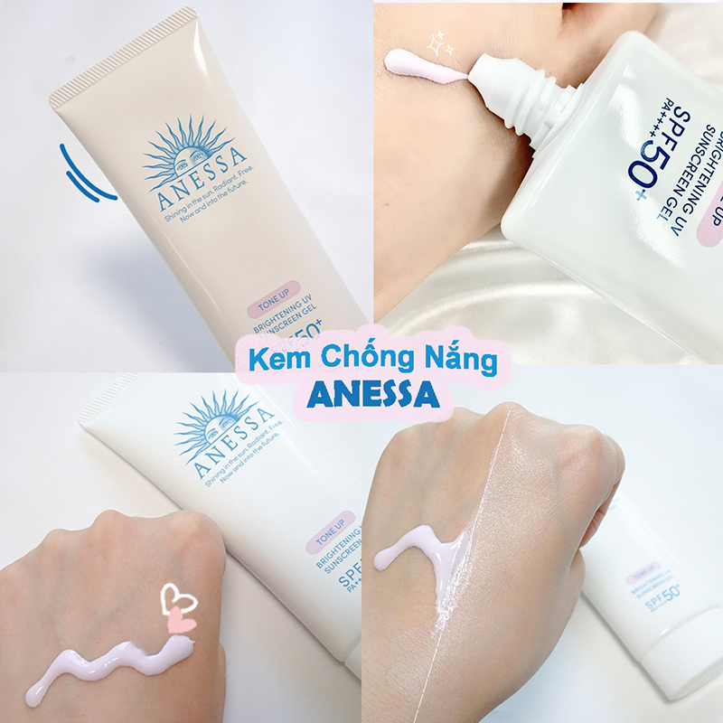 CHỐNG NẮNG ANESSA TONE UP BRIGHTENING UV SUNSCREEN