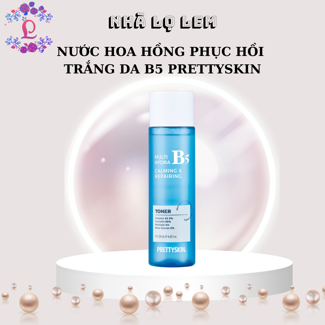 Nước hoa hồng PRETTYSKIN - B5