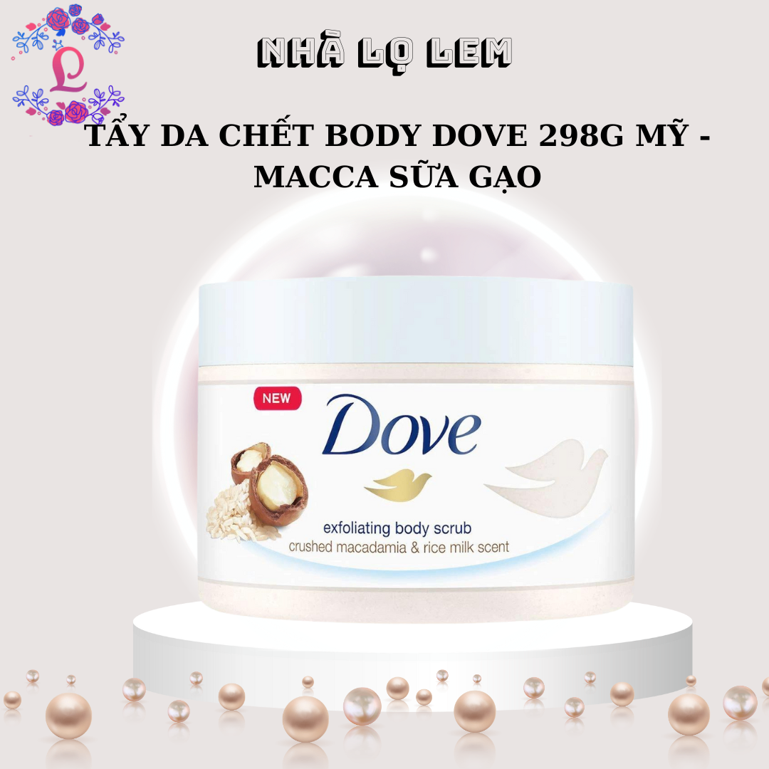 TẨY DA CHẾT BODY DOVE 298G MỸ