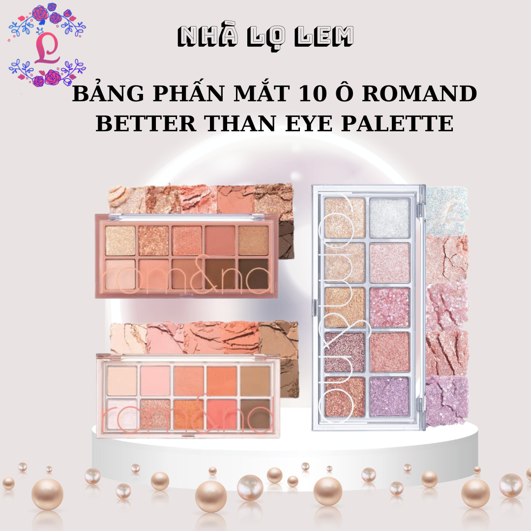 BẢNG PHẤN MẮT 10 Ô ROMAND BETTER THAN EYE PALETTE