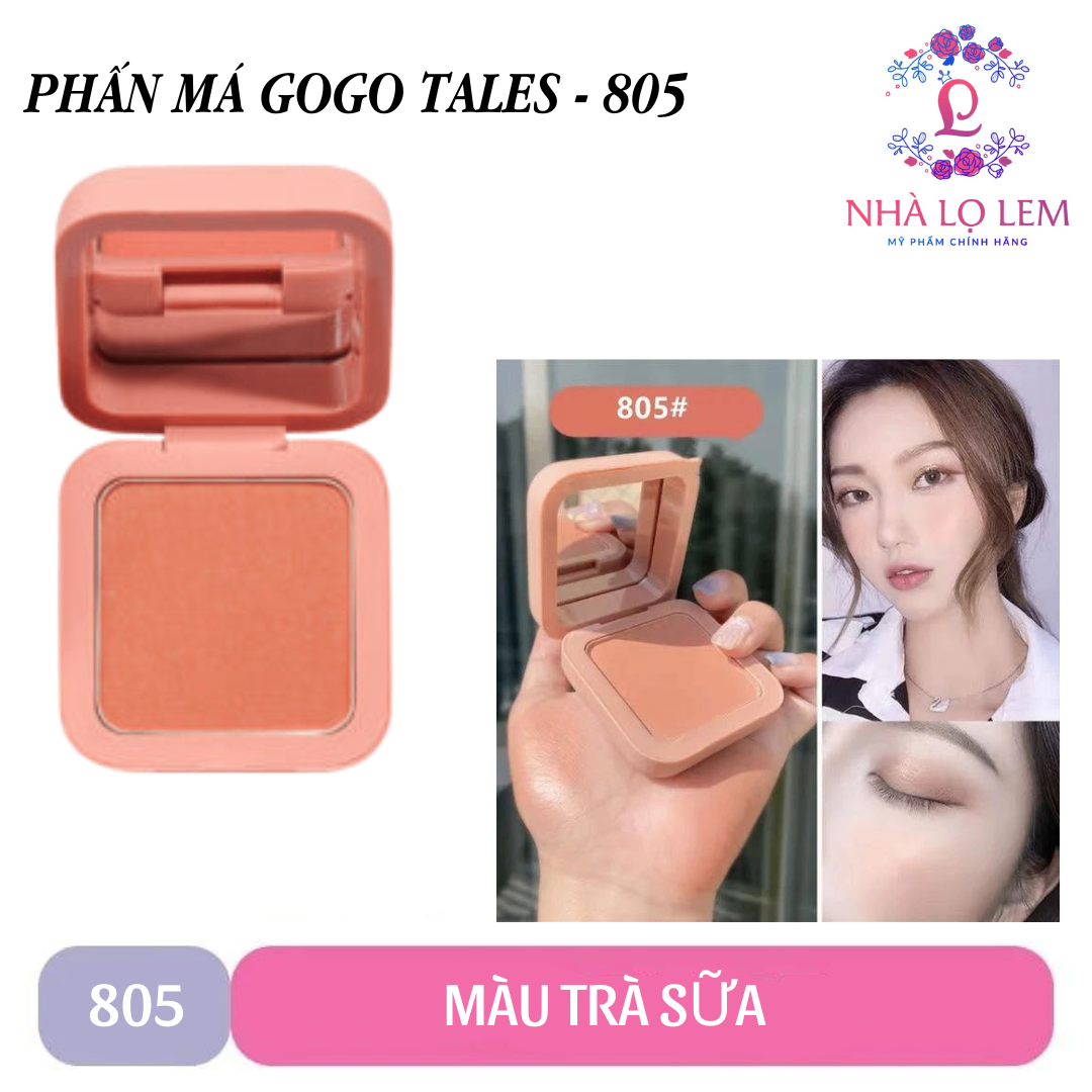 PHẤN MÁ HỒNG GOGO TALES CRAFTED ELEGANCE BLUSHER (5g)