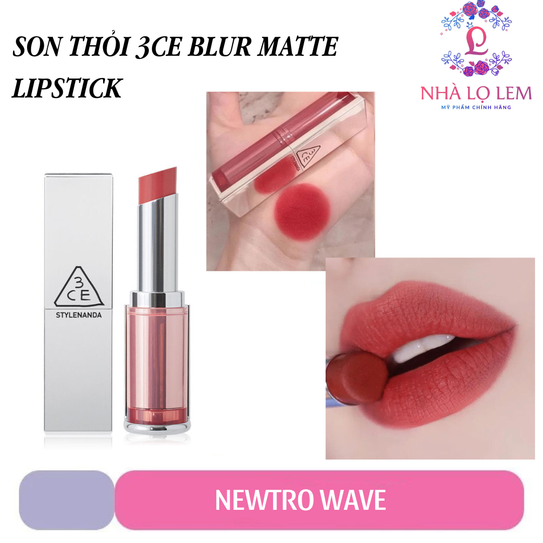 SON THỎI 3CE BLUR MATTE LIPSTICK