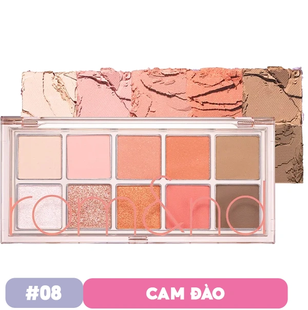 BẢNG PHẤN MẮT 10 Ô ROMAND BETTER THAN EYE PALETTE