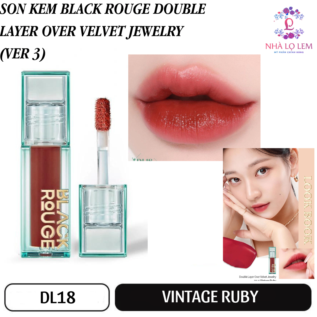 SON KEM BLACKROUGE DOUBLE LAYER OVER VELVET