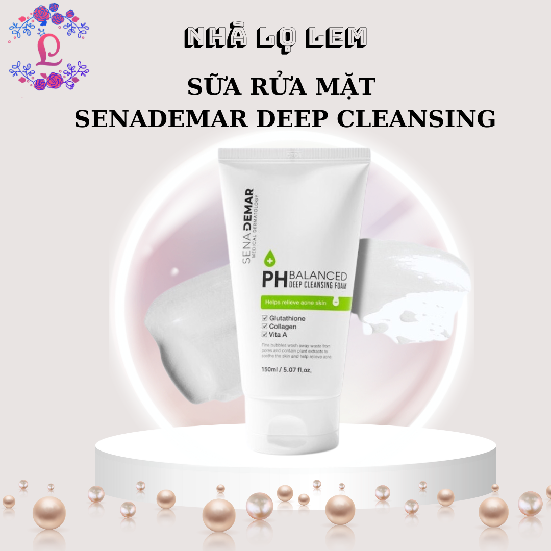 SỮA RỬA MẶT SENADEMAR DEEP CLEANSING