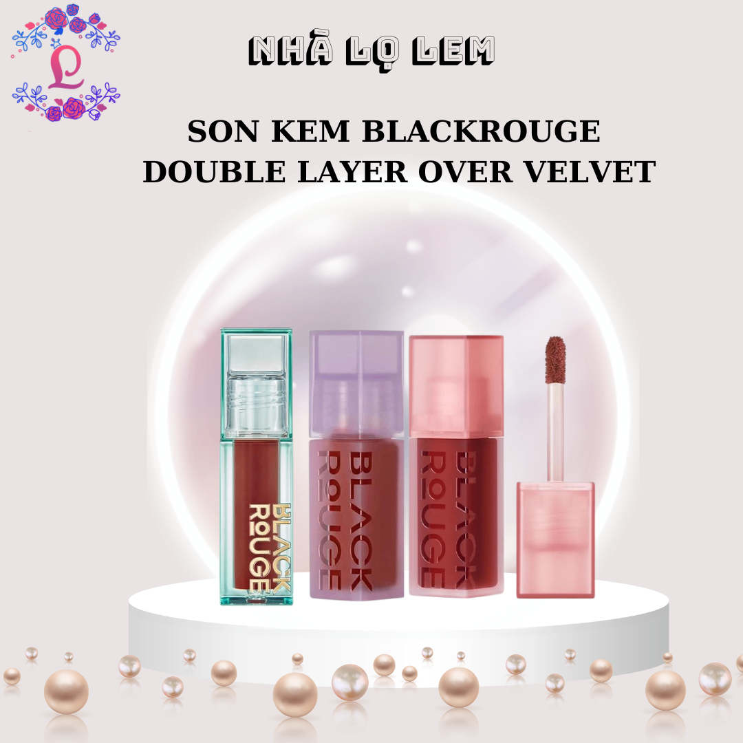 SON KEM BLACKROUGE DOUBLE LAYER OVER VELVET