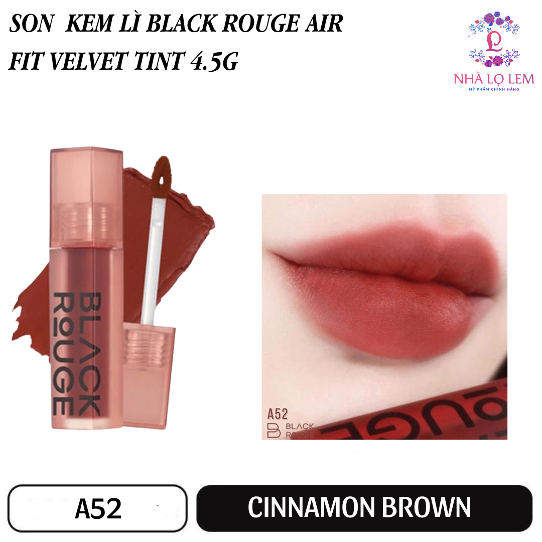 SON KEM BLACK ROUGE AIR FIT VELVET TINT VER 9