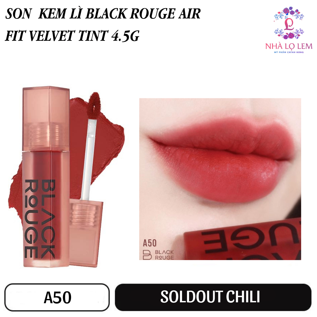 SON KEM BLACK ROUGE AIR FIT VELVET TINT VER 9