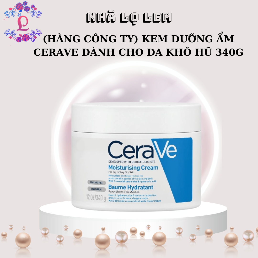 KEM DƯỠNG ẨM CERAVE DÀNH CHO DA KHÔ (HÀNG NHẬP KHẨU)