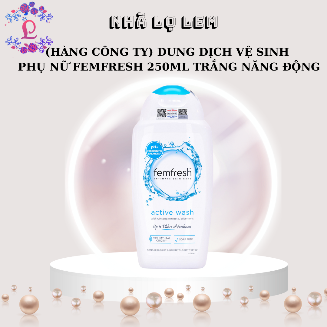 DUNG DỊCH VỆ SINH PHỤ NỮ FEMFRESH (HÀNG NHẬP KHẨU)