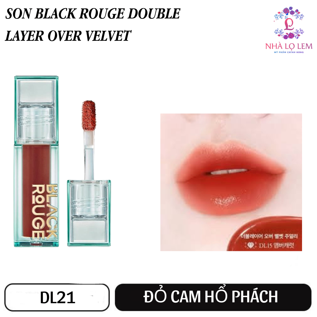 SON KEM BLACKROUGE DOUBLE LAYER OVER VELVET