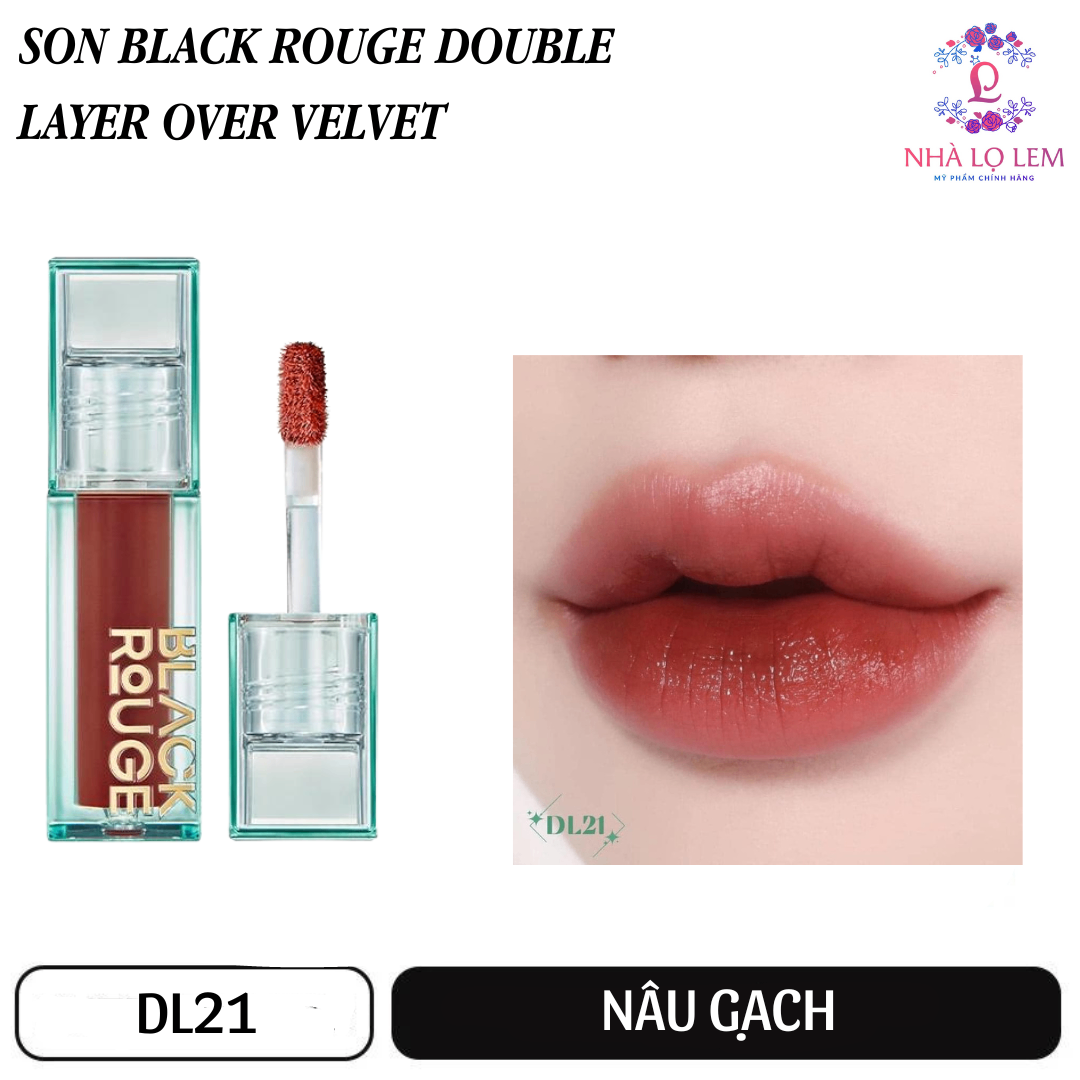 SON KEM BLACKROUGE DOUBLE LAYER OVER VELVET