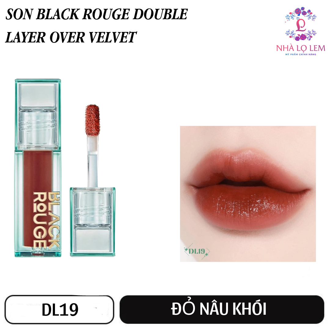 SON KEM BLACKROUGE DOUBLE LAYER OVER VELVET