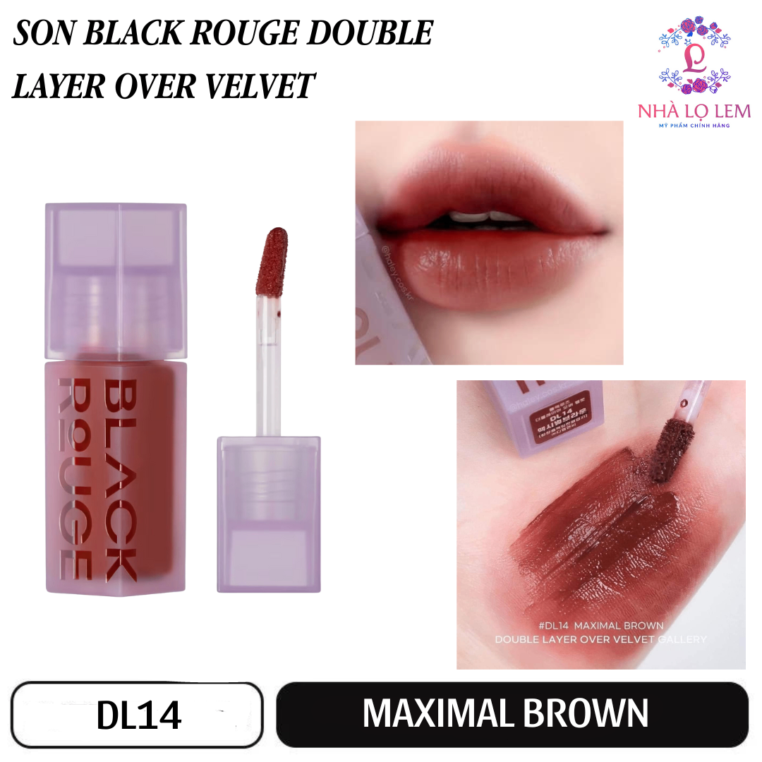 SON KEM BLACKROUGE DOUBLE LAYER OVER VELVET