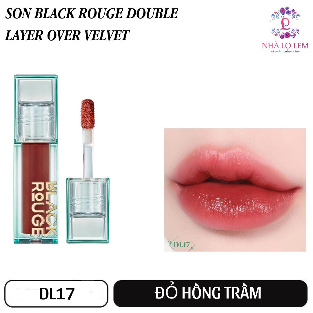 SON KEM BLACKROUGE DOUBLE LAYER OVER VELVET