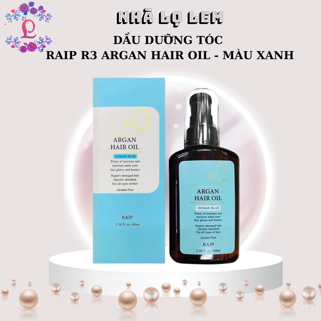 DẦU DƯỠNG TÓC RAIP R3 ARGAN HAIR OIL