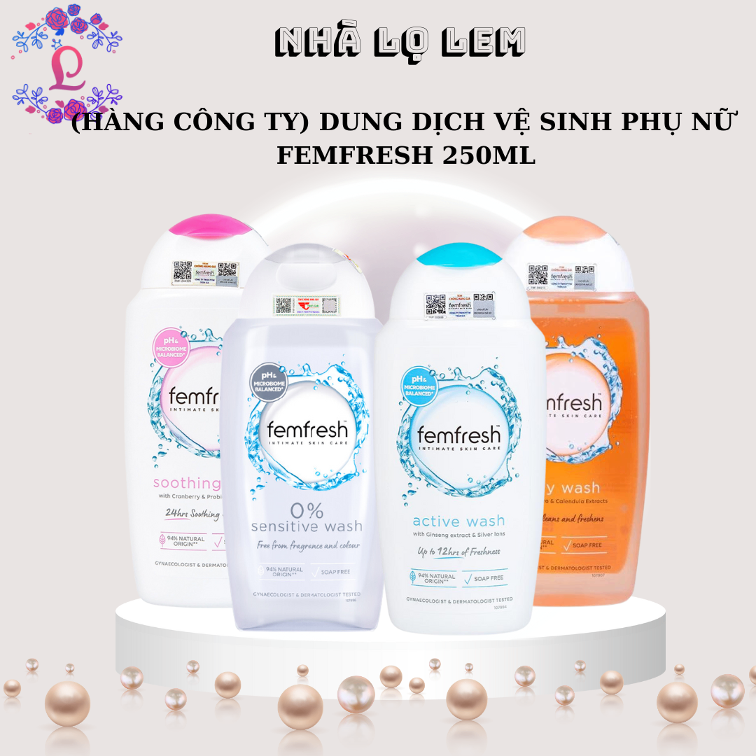 DUNG DỊCH VỆ SINH PHỤ NỮ FEMFRESH (HÀNG NHẬP KHẨU)