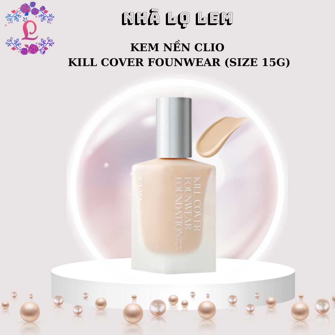 KEM NỀN CLIO KILL COVER FOUNWEAR(SIZE 15G)