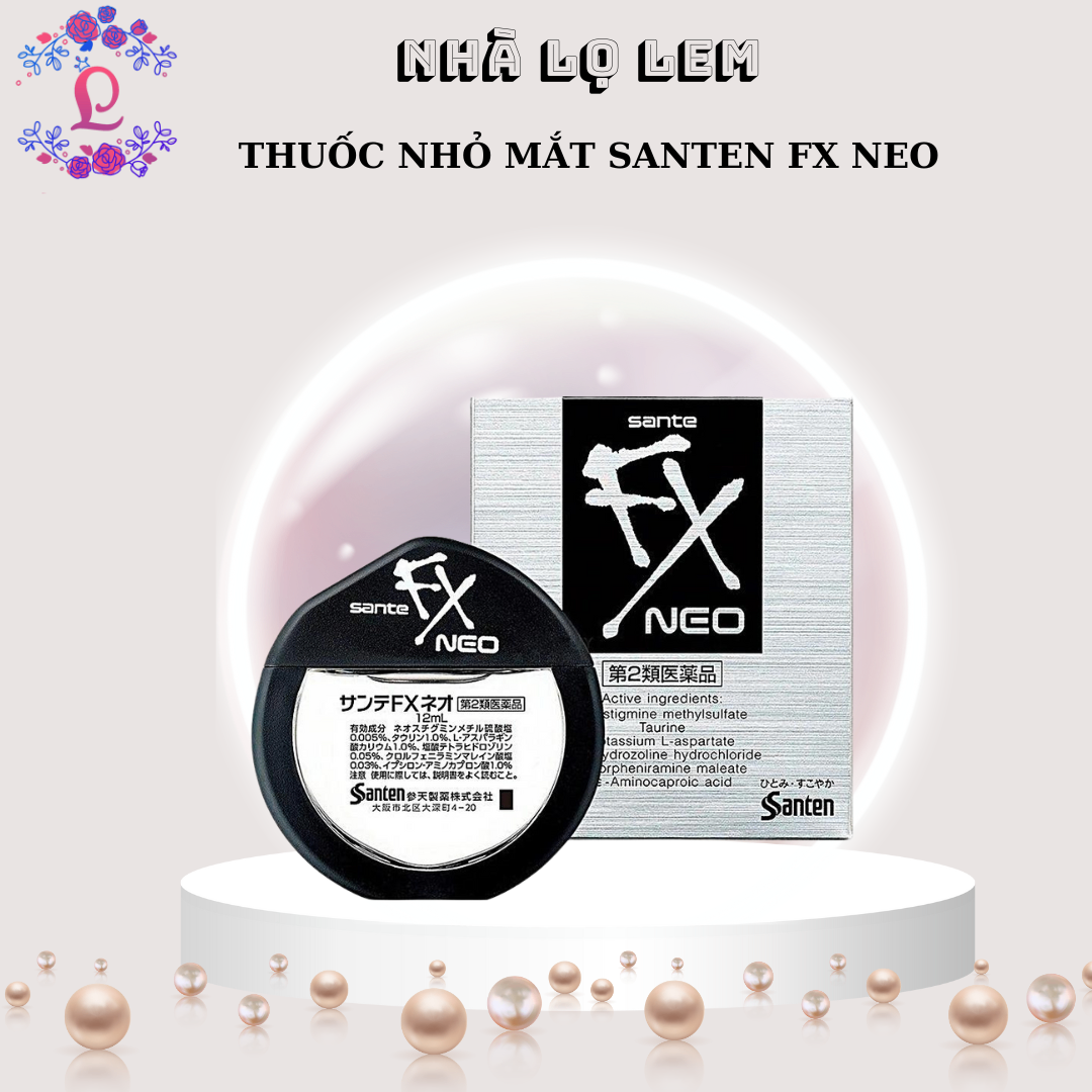 THUỐC NHỎ MẮT SANTEN FX NEO