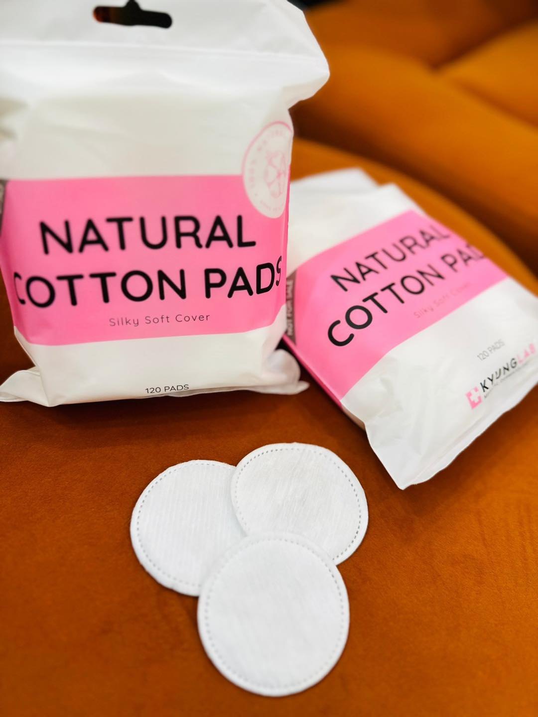 BÔNG TẨY TRANG NATURAL COTTON PAD KYUNGLAB