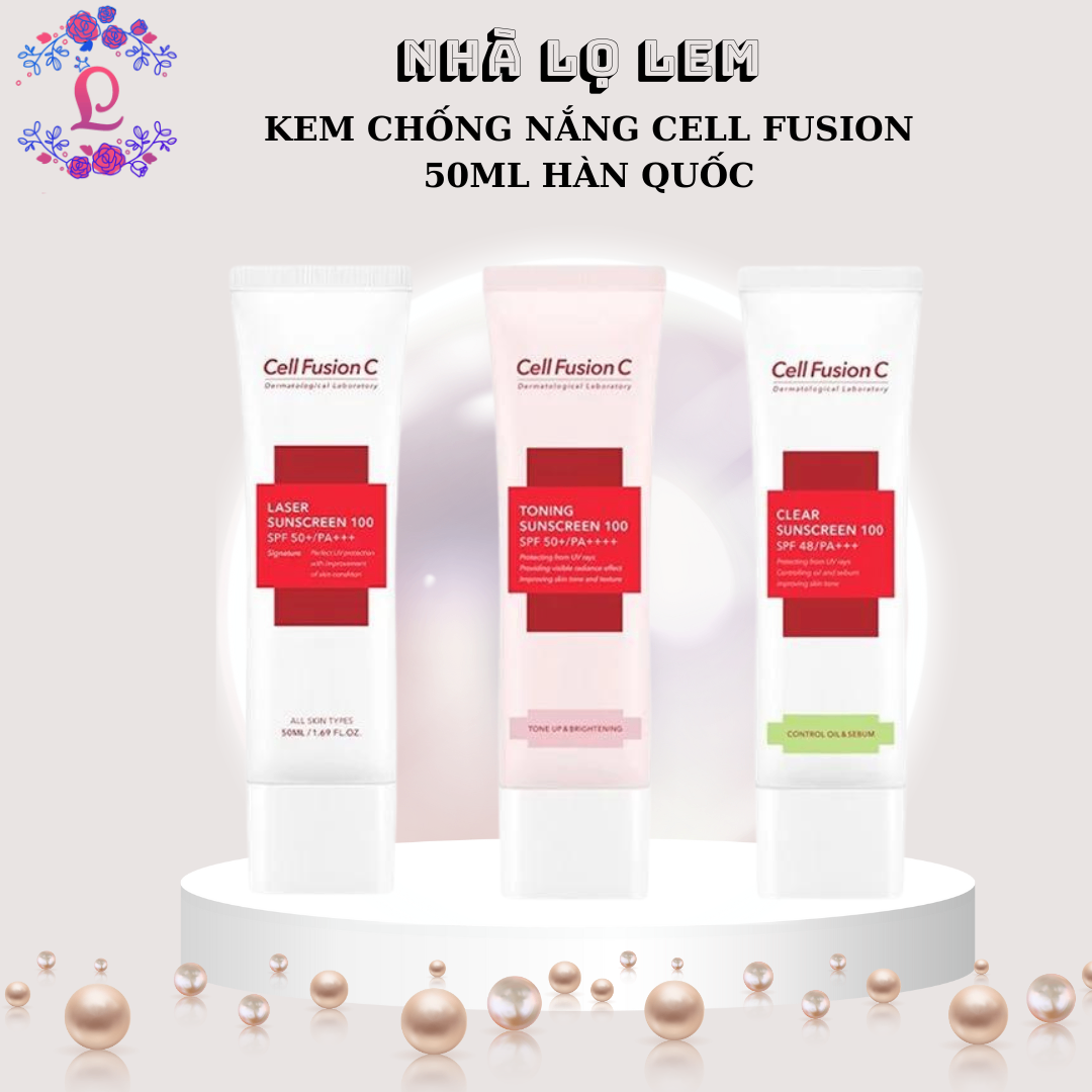 KEM CHỐNG NẮNG CELL FUSION C 50ML HÀN QUỐC